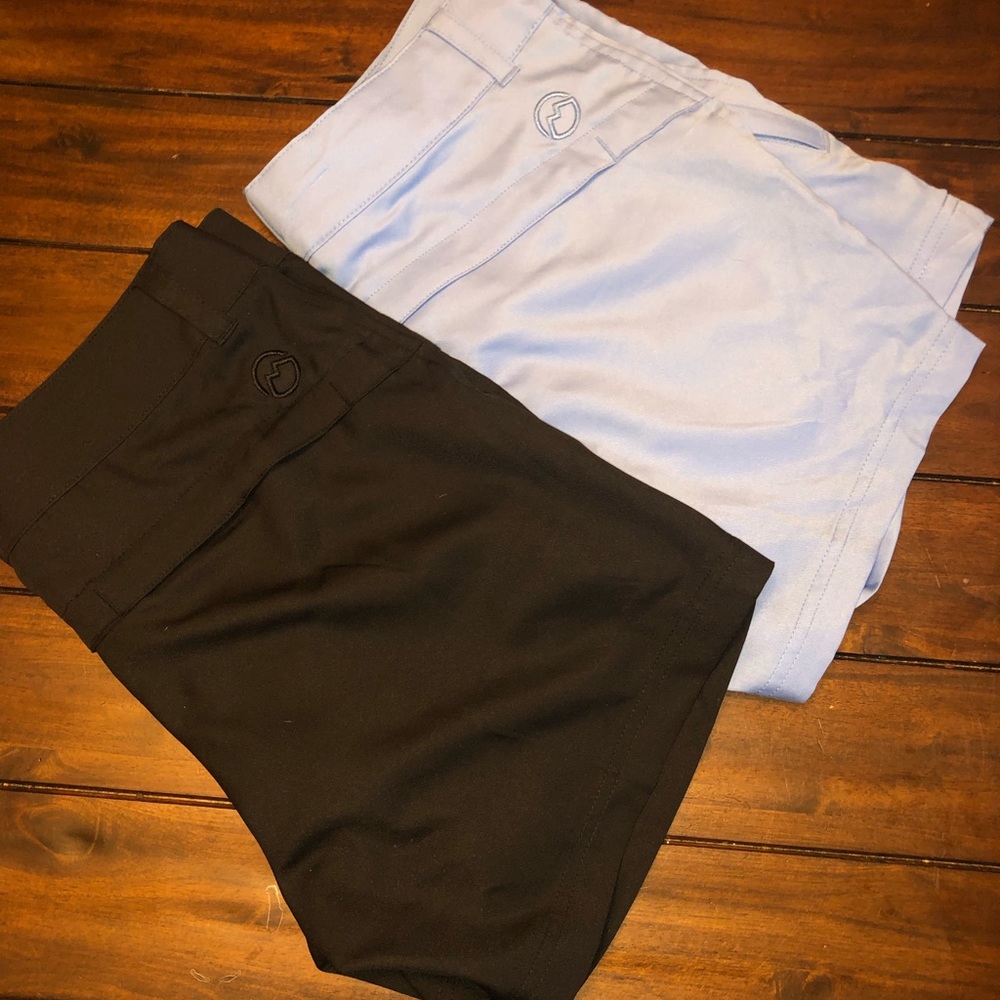Bundle ! Never worn ~Blue & Black shorts